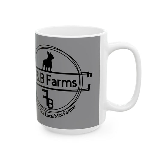 F&B Farms Ceramic Mug, 15oz