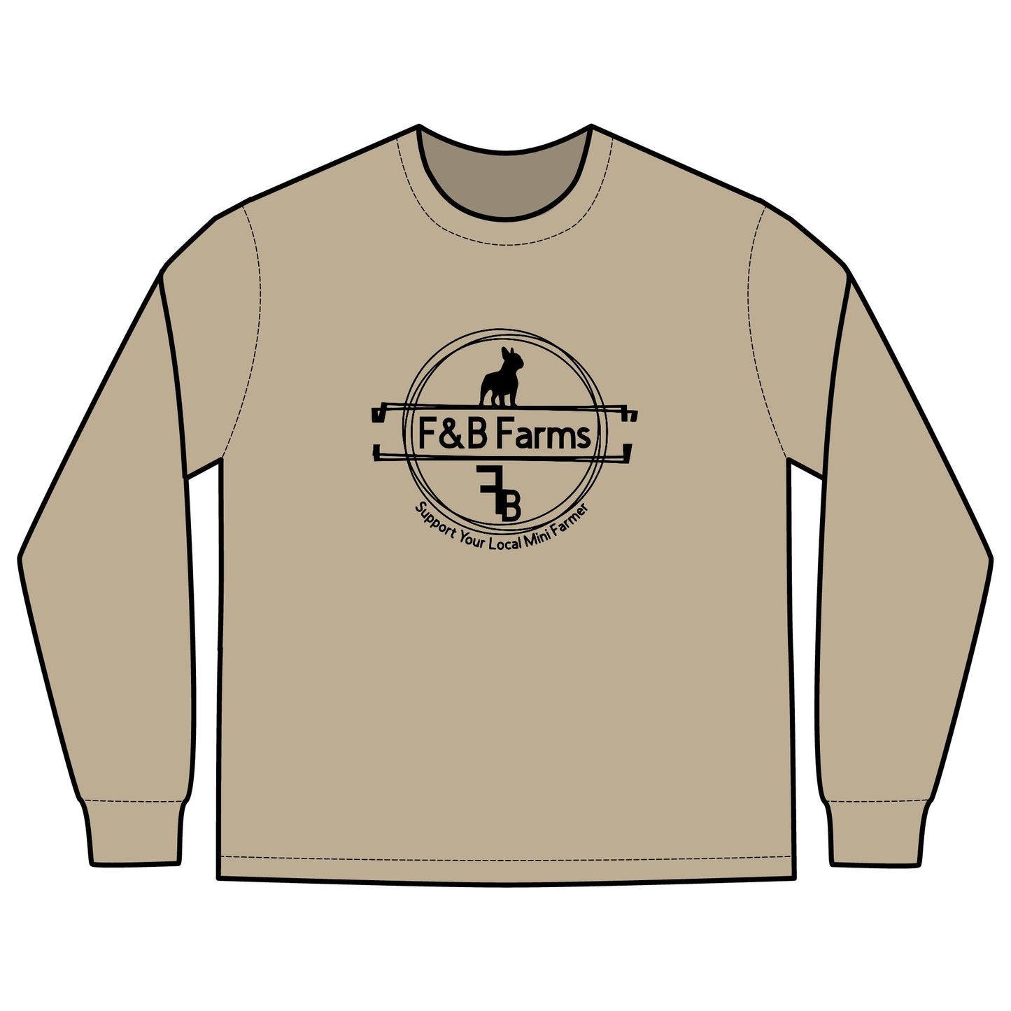 F&B Farms Faded Long Sleeve Tee