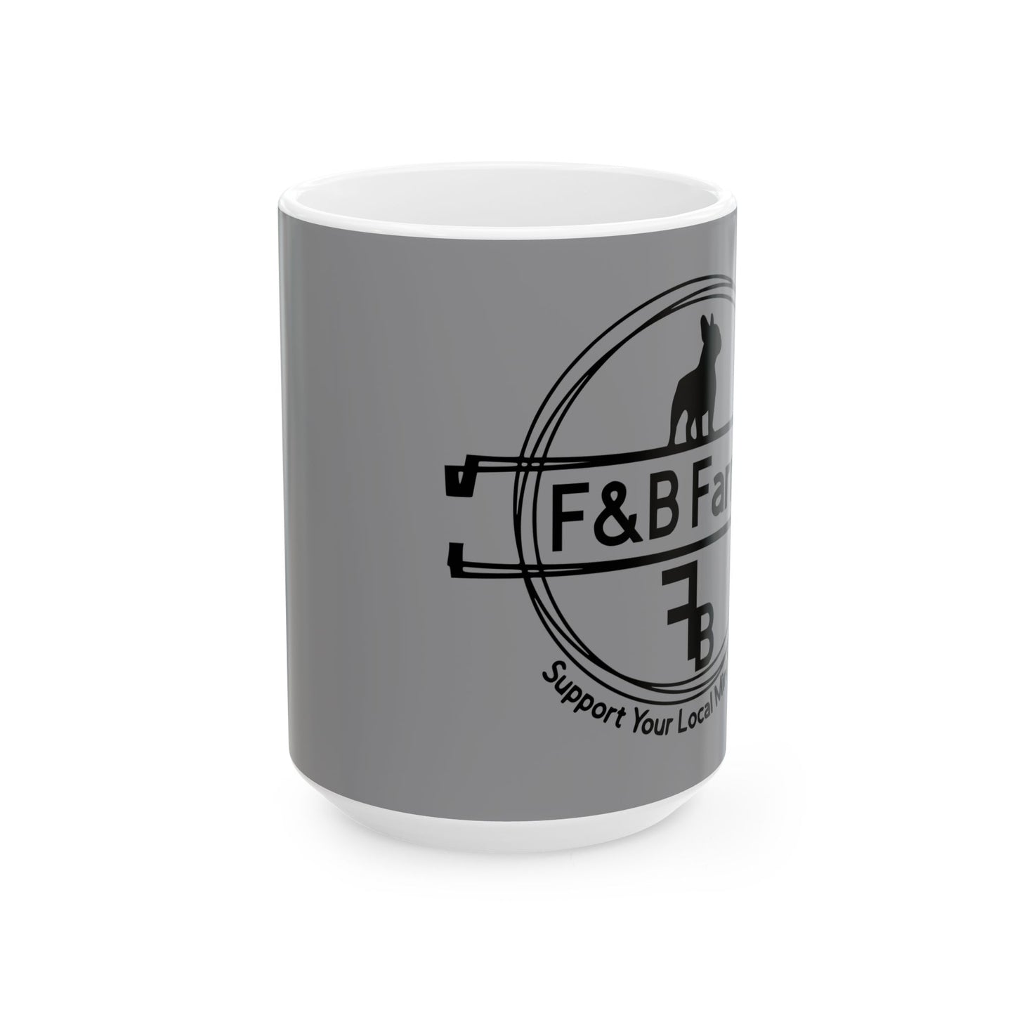 F&B Farms Ceramic Mug, 15oz