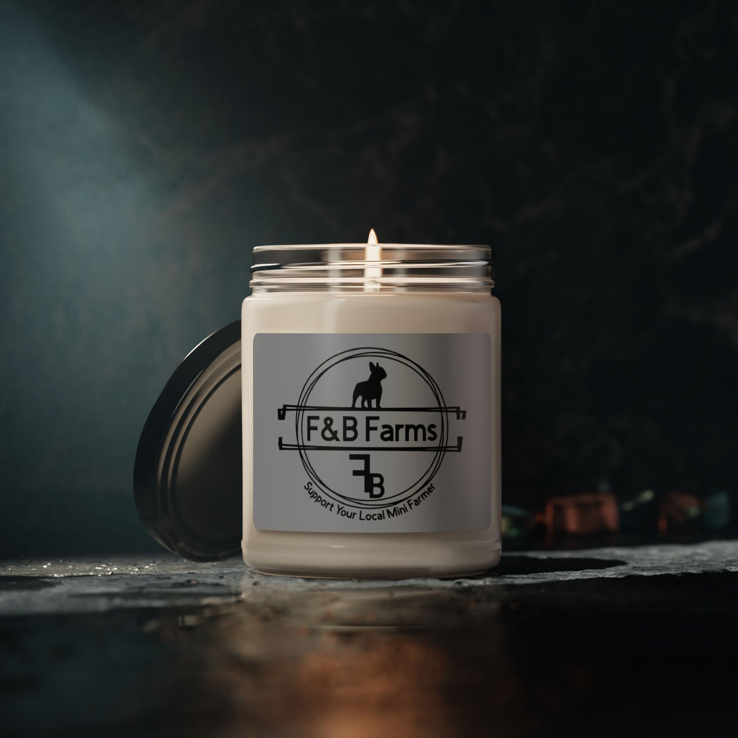 F&B Scented Soy Candle, 9oz