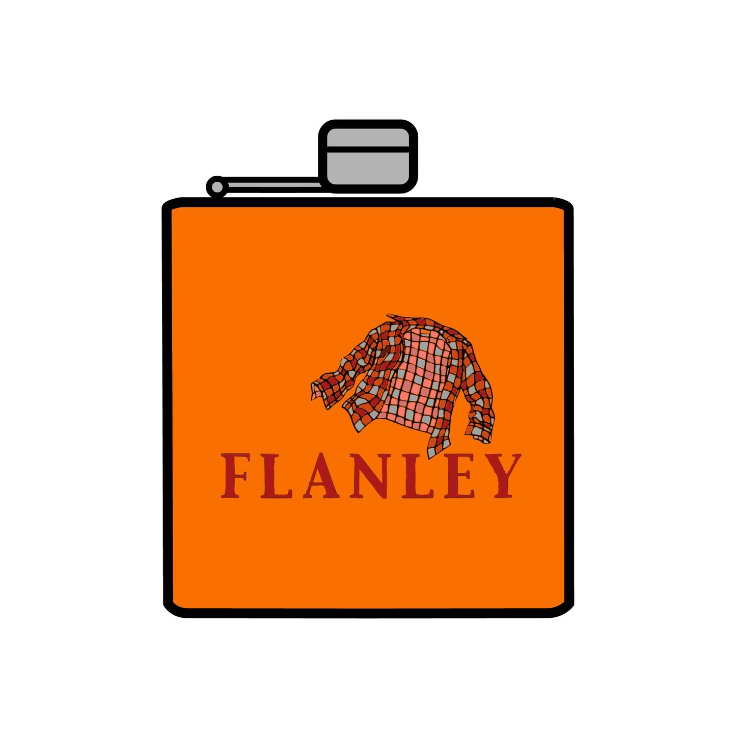 Flanley Stainless Steel Flask, 6oz