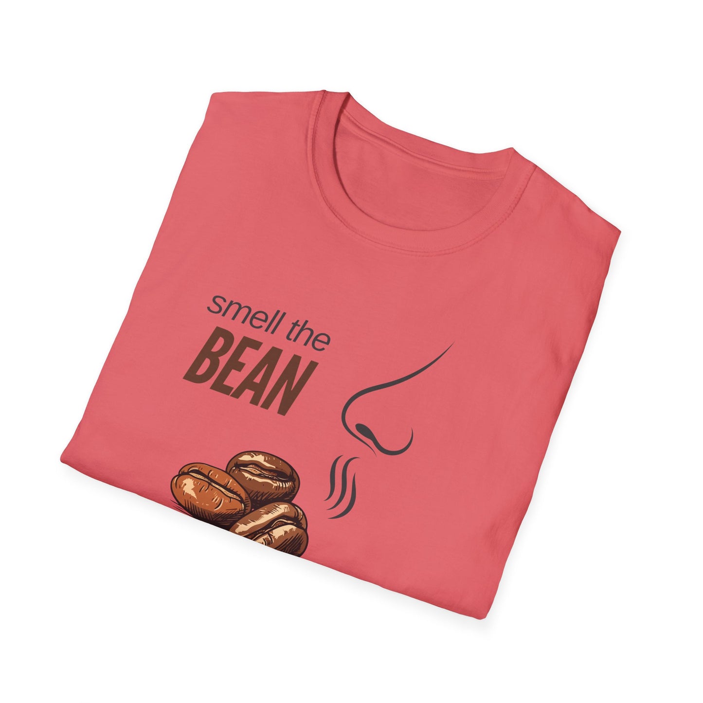 Smell The Bean Unisex Softstyle T-Shirt